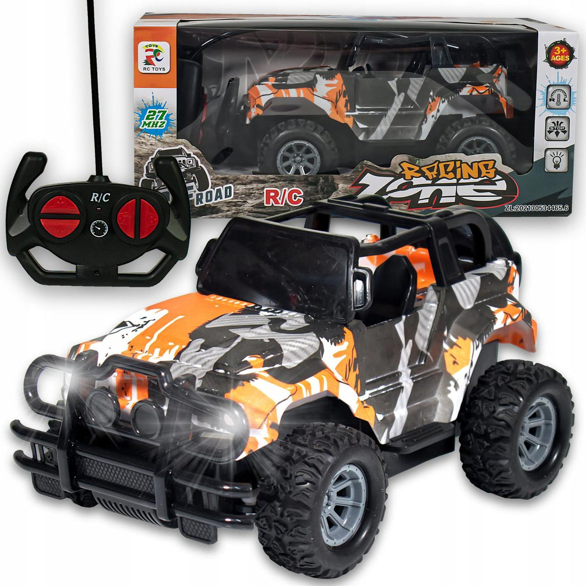 OFF ROAD RACING CAR