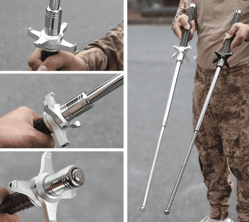 Titanium Power Stick - Telescopic Baton