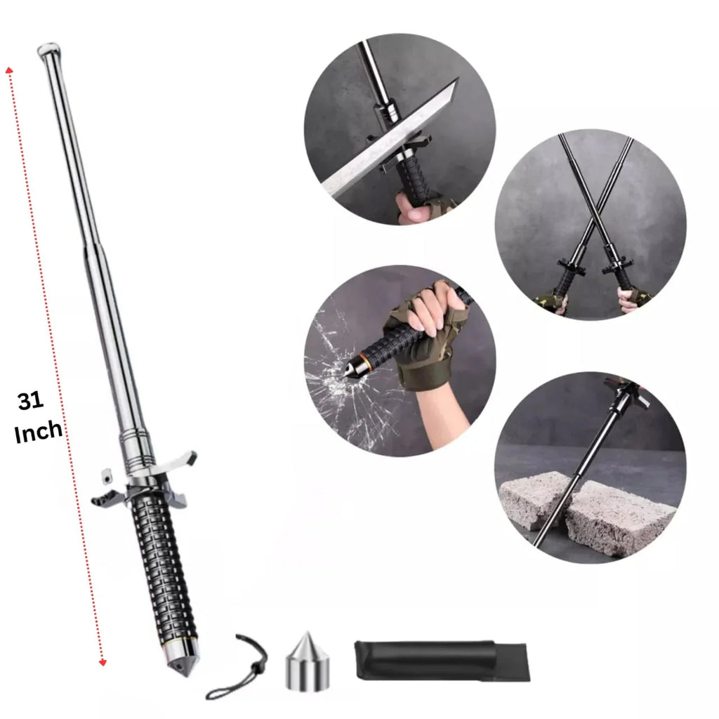 Titanium Power Stick - Telescopic Baton